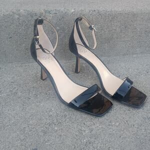 Vince Camuto Black Strappy Heals. Baddie, Mob Wife, Night Out. Size 10